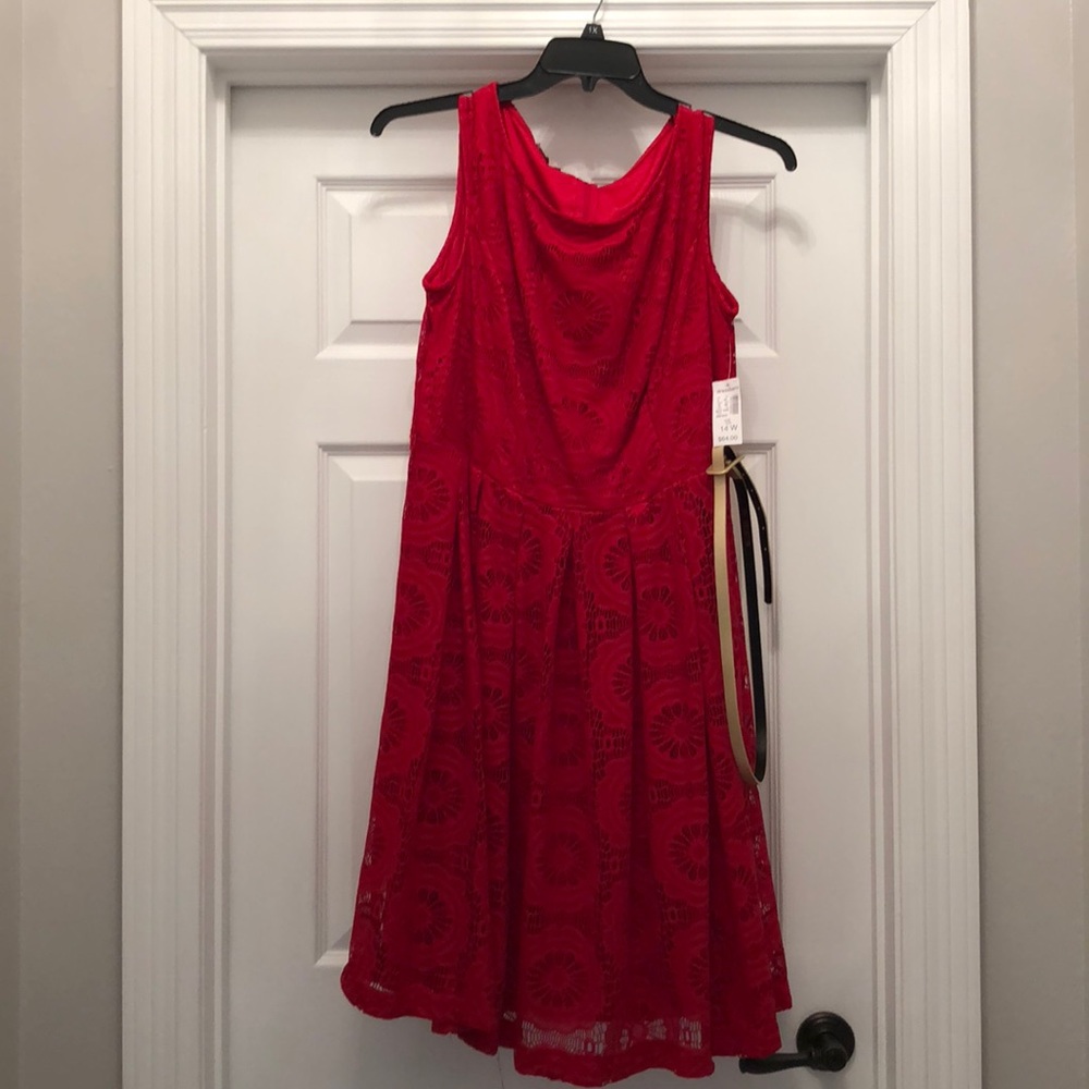 Red Dressbarn dress. BRAND NEW WITH TAGS